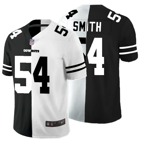 Nike Cowboys 54 Jaylon Smith Black And White Split Vapor Untouchable Limited Jersey Nike Cowboys 54 Jaylon Smith Black And White Split Vapor Untouchable Limited Jersey