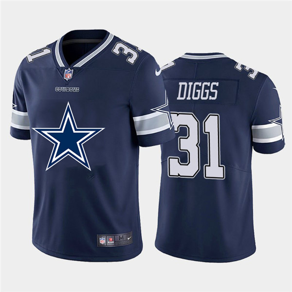 Nike Cowboys 31 Trevon Diggs Navy Team Big Logo Vapor Untouchable Limited Jersey Nike Cowboys 31 Trevon Diggs Navy Team Big Logo Vapor Untouchable Limited Jersey