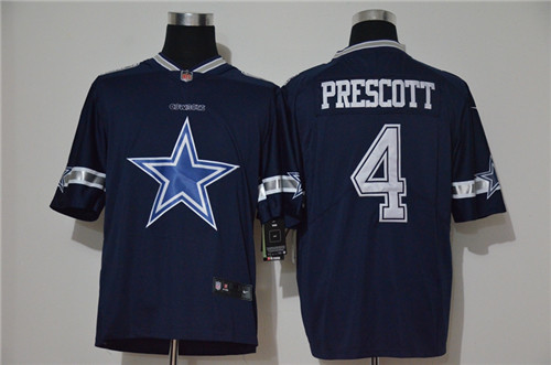 Nike Cowboys 4 Dak Prescott Navy Vapor Untouchable Limited Jersey Nike Cowboys 4 Dak Prescott Navy Vapor Untouchable Limited Jersey
