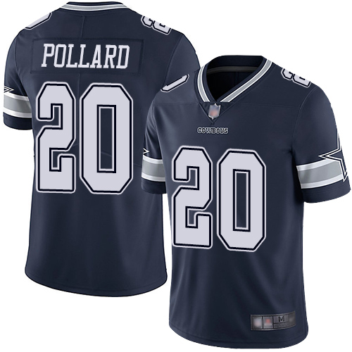 Cowboys #20 Tony Pollard Navy Blue Team Color Men's Stitched Football Vapor Untouchable Limited Jersey Cowboys #20 Tony Pollard Navy Blue Team Color Men's Stitched Football Vapor Untouchable Limited Jersey