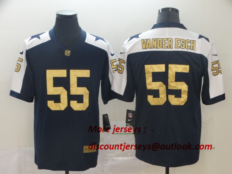 Cowboys 55 Leighton Vander Esch Navy Gold Throwback Vapor Untouchable Limited Jersey Cowboys 55 Leighton Vander Esch Navy Gold Throwback Vapor Untouchable Limited Jersey