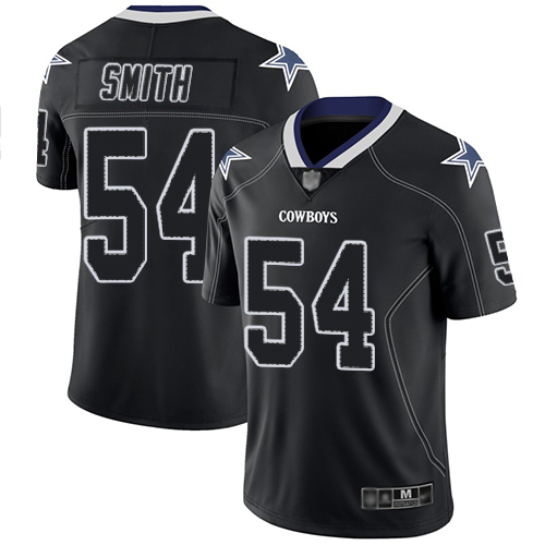 Cowboys #54 Jaylon Smith Lights Out Black Men's Stitched Football Limited Rush Jersey Cowboys #54 Jaylon Smith Lights Out Black Men's Stitched Football Limited Rush Jersey
