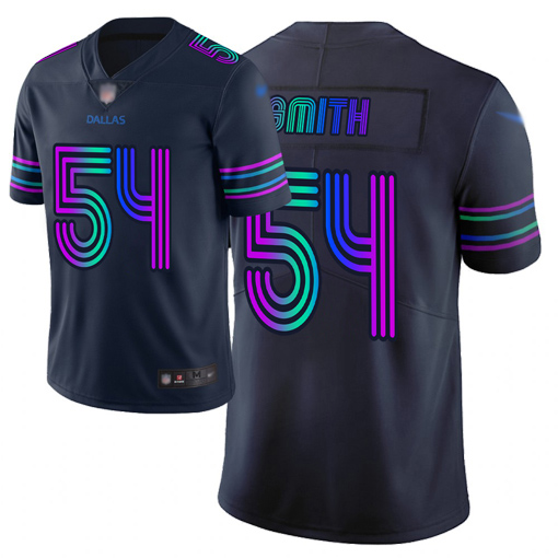 Cowboys #54 Jaylon Smith Navy Men's Stitched Football Limited City Edition Jersey Cowboys #54 Jaylon Smith Navy Men's Stitched Football Limited City Edition Jersey