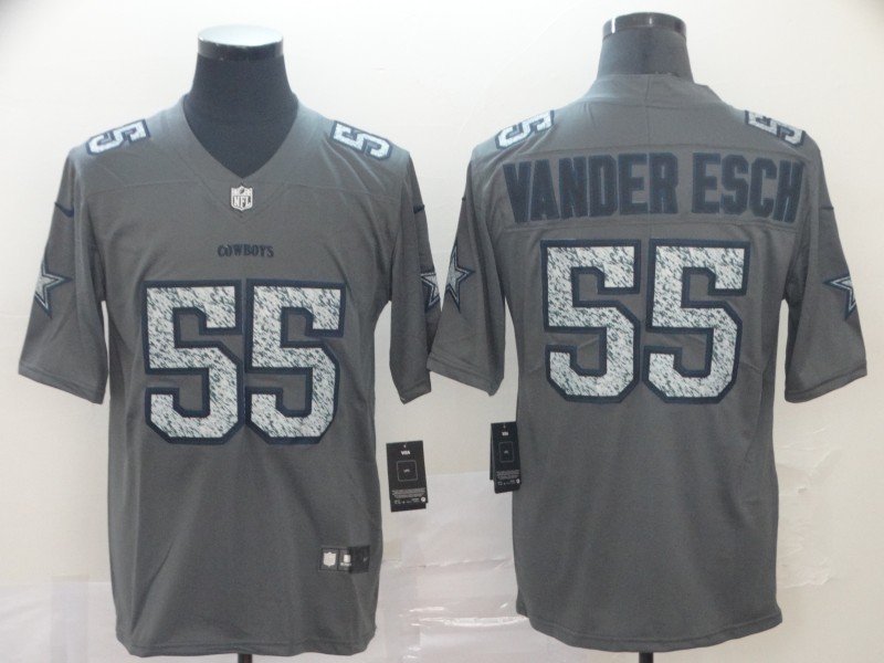Nike Cowboys 55 Leighton Vander Esch Gray Camo Vapor Untouchable Limited Jersey Nike Cowboys 55 Leighton Vander Esch Gray Camo Vapor Untouchable Limited Jersey