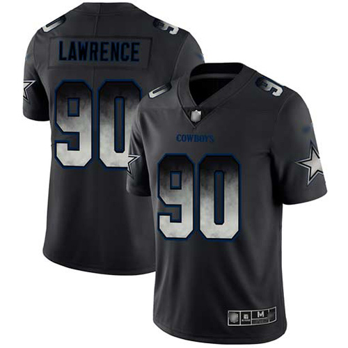 Cowboys #90 Demarcus Lawrence Black Men's Stitched Football Vapor Untouchable Limited Smoke Fashion Jersey Cowboys #90 Demarcus Lawrence Black Men's Stitched Football Vapor Untouchable Limited Smoke Fashion Jersey
