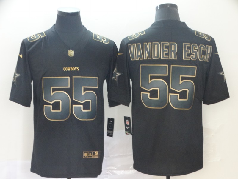 Nike Cowboys 55 Leighton Vander Esch Black Gold Vapor Untouchable Limited Jersey Nike Cowboys 55 Leighton Vander Esch Black Gold Vapor Untouchable Limited Jersey