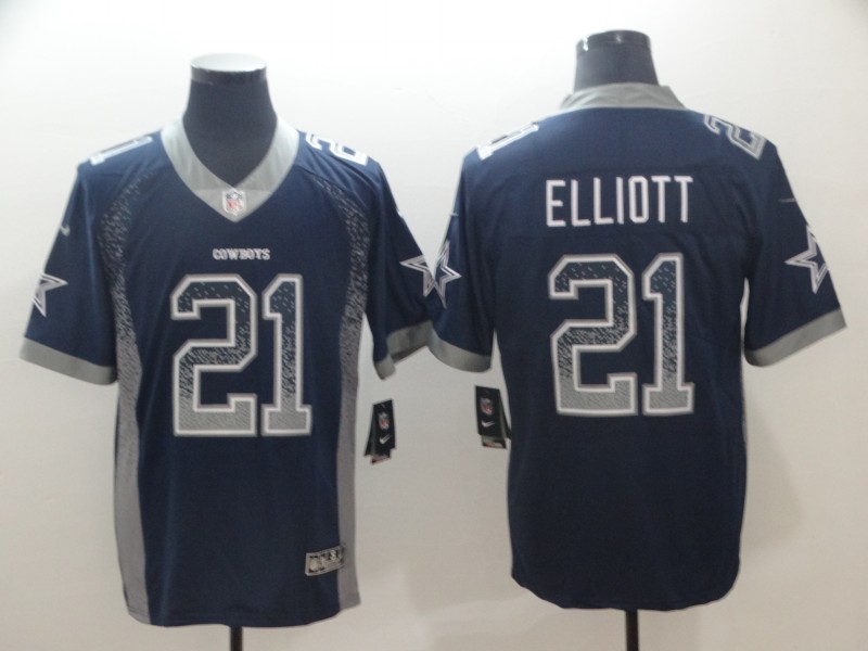 Nike Cowboys #21 Brice Elliott Navy Blue Team Color Men's Stitched NFL Limited Jersey Nike Cowboys #21 Brice Elliott Navy Blue Team Color Men's Stitched NFL Limited Jersey
