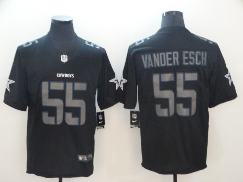 Nike Cowboys 55 Leighton Vander Esch Black Impact Rush Limited Jersey Nike Cowboys 55 Leighton Vander Esch Black Impact Rush Limited Jersey