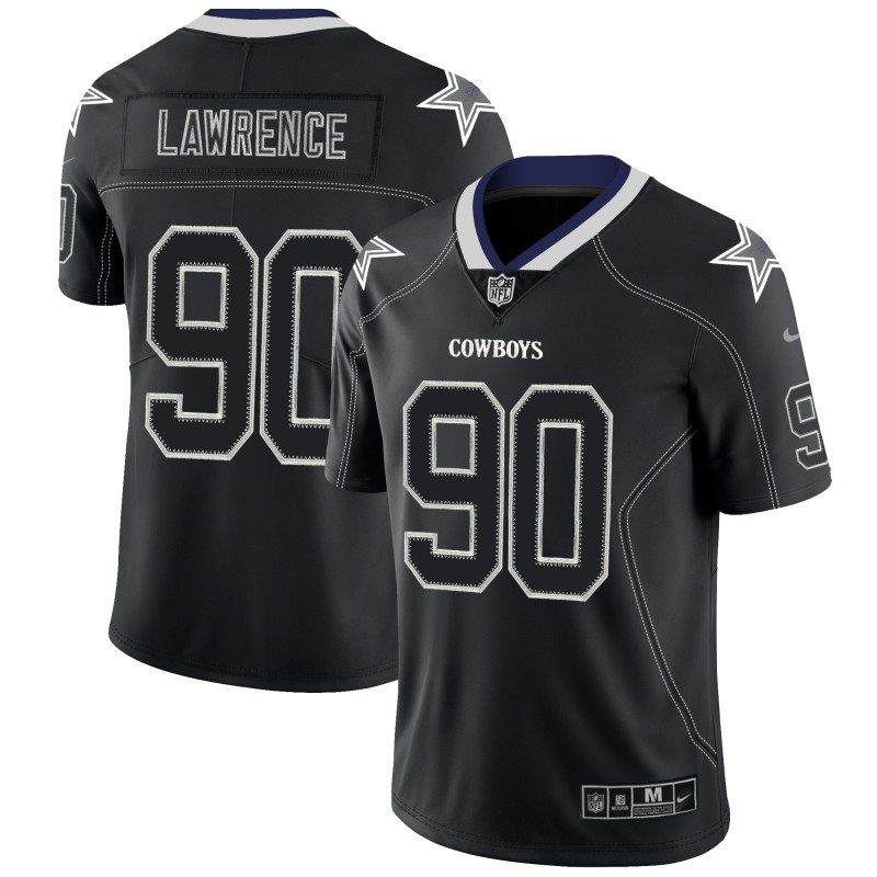 Nike Cowboys 90 DeMarcus Lawrence Black Shadow Legend Limited Jersey Nike Cowboys 90 DeMarcus Lawrence Black Shadow Legend Limited Jersey