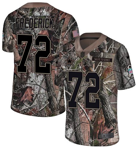 Nike Cowboys #72 Travis Frederick Camo Men's Stitched NFL Limited Rush Realtree Jersey Nike Cowboys #72 Travis Frederick Camo Men's Stitched NFL Limited Rush Realtree Jersey