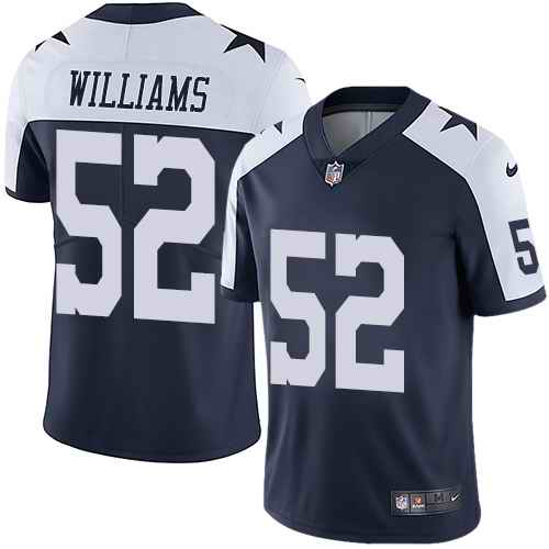 Nike Cowboys 52 Connor Williams Navy Throwback Vapor Untouchable Limited Jersey Nike Cowboys 52 Connor Williams Navy Throwback Vapor Untouchable Limited Jersey