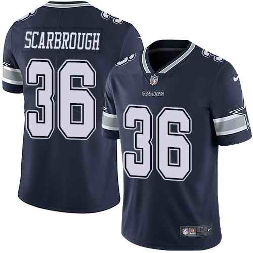 Nike Cowboys 36 Bo Scarbrough Navy Vapor Untouchable Limited Jersey Nike Cowboys 36 Bo Scarbrough Navy Vapor Untouchable Limited Jersey