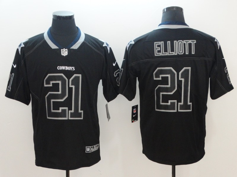 Nike Cowboys 21 Ezekiel Elliott Black Shadow Legend Limited Jersey Nike Cowboys 21 Ezekiel Elliott Black Shadow Legend Limited Jersey