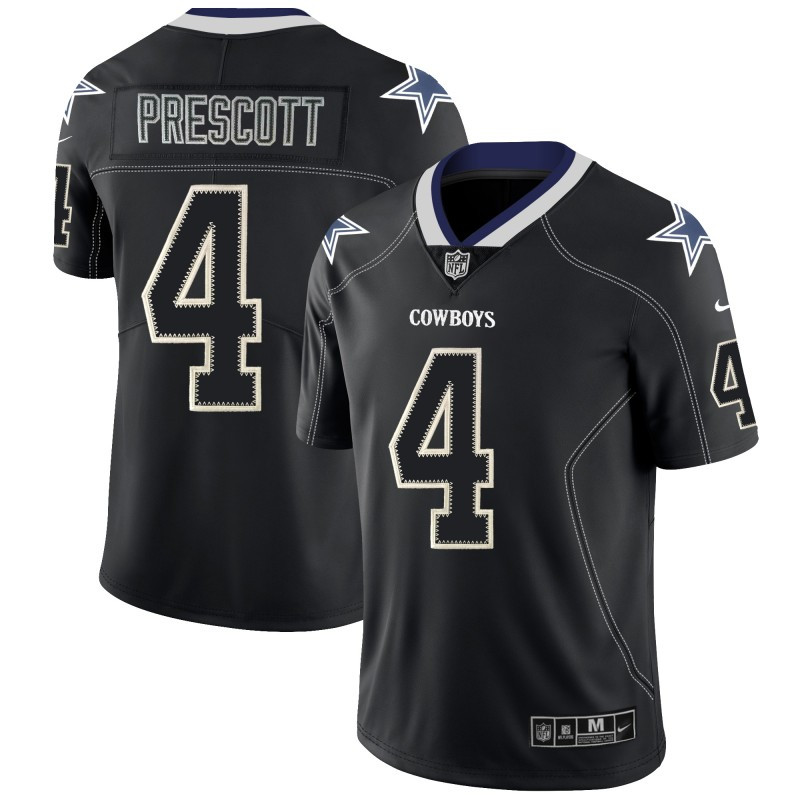 Nike Cowboys 4 Dak Prescott Black Shadow Legend Limited Jersey Nike Cowboys 4 Dak Prescott Black Shadow Legend Limited Jersey