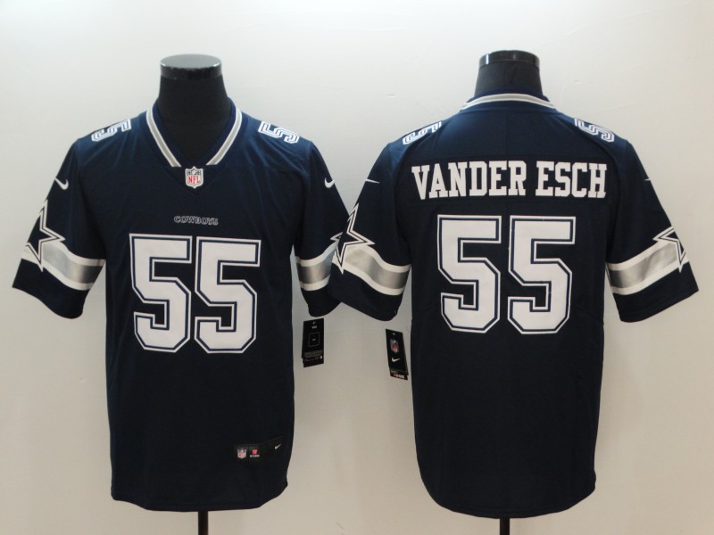 Nike Cowboys #55 Leighton Vander Esch Navy Vapor Untouchable Limited Jersey (1) Nike Cowboys #55 Leighton Vander Esch Navy Vapor Untouchable Limited Jersey (1)