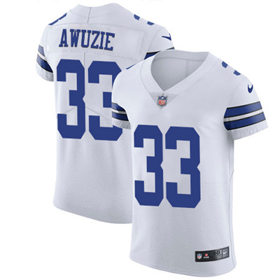 Nike Cowboys #33 Chidobe Awuzie White Men's Stitched NFL Vapor Untouchable Elite Jersey Nike Cowboys #33 Chidobe Awuzie White Men's Stitched NFL Vapor Untouchable Elite Jersey