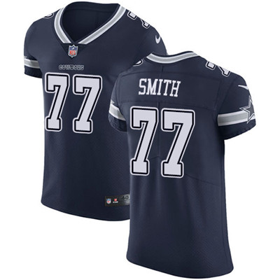 Nike Cowboys #77 Tyron Smith Navy Blue Team Color Men's Stitched NFL Vapor Untouchable Elite Jersey Nike Cowboys #77 Tyron Smith Navy Blue Team Color Men's Stitched NFL Vapor Untouchable Elite Jersey