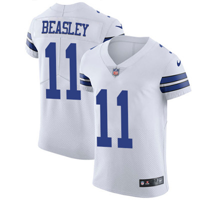 Nike Cowboys #11 Cole Beasley White Men's Stitched NFL Vapor Untouchable Elite Jersey Nike Cowboys #11 Cole Beasley White Men's Stitched NFL Vapor Untouchable Elite Jersey