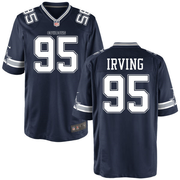 Nike Cowboys #95 David Irving Home Men's Navy NFL Game Jersey Nike Cowboys #95 David Irving Home Men's Navy NFL Game Jersey