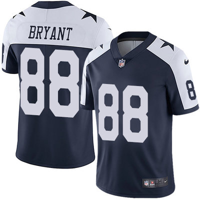Nike Cowboys #88 Dez Bryant Navy Blue Thanksgiving Men's Stitched NFL Vapor Untouchable Limited Throwback Jersey Nike Cowboys #88 Dez Bryant Navy Blue Thanksgiving Men's Stitched NFL Vapor Untouchable Limited Throwback Jersey