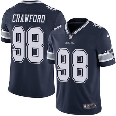 Nike Cowboys #98 Tyrone Crawford Navy Blue Team Color Men's Stitched NFL Vapor Untouchable Limited Jersey Nike Cowboys #98 Tyrone Crawford Navy Blue Team Color Men's Stitched NFL Vapor Untouchable Limited Jersey