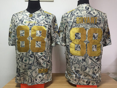 Nike Cowboys 88 Dez Bryant Grey US Dollar Fashion Limited Jersey Nike Cowboys 88 Dez Bryant Grey US Dollar Fashion Limited Jersey
