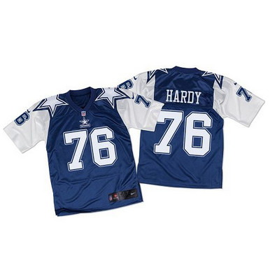 Nike Cowboys #76 Greg Hardy Navy BlueWhite Throwback Men's Stitched NFL Elite Jersey Nike Cowboys #76 Greg Hardy Navy BlueWhite Throwback Men's Stitched NFL Elite Jersey