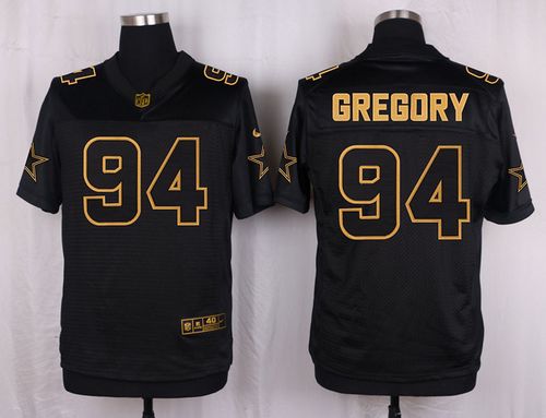 Nike Cowboys #94 Randy Gregory Black Men's Stitched NFL Elite Pro Line Gold Collection Jersey Nike Cowboys #94 Randy Gregory Black Men's Stitched NFL Elite Pro Line Gold Collection Jersey