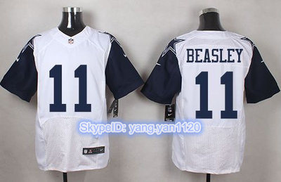 Nike Cowboys #11 Cole Beasley White Men's Stitched NFL Elite Rush Jersey Nike Cowboys #11 Cole Beasley White Men's Stitched NFL Elite Rush Jersey