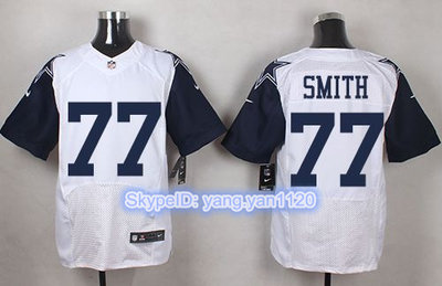 Nike Cowboys #77 Tyron Smith White Men's Stitched NFL Elite Rush Jersey Nike Cowboys #77 Tyron Smith White Men's Stitched NFL Elite Rush Jersey