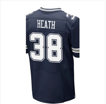 Nike Dallas Cowboys Jeff Heath #38 blue elite Jerseys