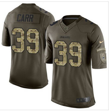 Nike Dallas Cowboys #39 Brandon Carr Green Men's Stitched NFL Limited Jersey