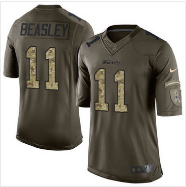 Nike Dallas Cowboys #11 Cole Beasley Green Men's Stitched NFL Limited Jersey Nike Dallas Cowboys #11 Cole Beasley Green Men's Stitched NFL Limited Jersey