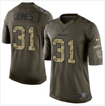 Nike Dallas Cowboys #31 Byron Jones Green Men's Stitched NFL Limited Jersey