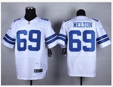 New Dallas Cowboys #69 Henry Melton White NFL Elite Jersey