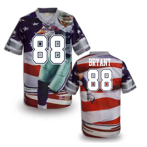 New Dallas Cowboys #88 Dez Bryant Team Color NFL Elite Fanatical Version Jersey