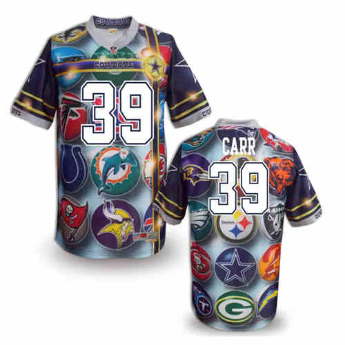 New Dallas Cowboys #39 Brandon Carr Color NFL Elite Fanatical Version Jerseys