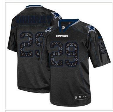 NEW Dallas Cowboys #29 DeMarco Murray New Lights Out Black NFL Elite Jersey