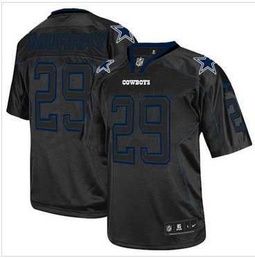 NEW Dallas Cowboys #29 DeMarco Murray Lights Out Black NFL Elite Jersey