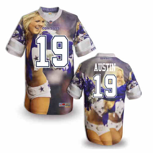 New Dallas Cowboys 19 Miles Austin Color NFL Elite Fanatical Version Jerseys