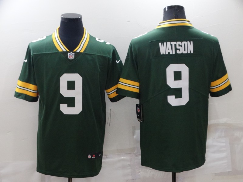Men's Green Bay Packers #9 Christian Watson Green Vapor Untouchable Limited Stitched Football Jersey Men's Green Bay Packers #9 Christian Watson Green Vapor Untouchable Limited Stitched Football Jersey