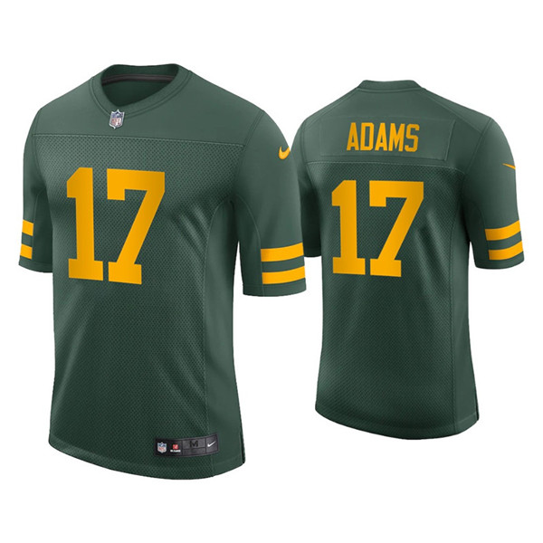 Packers #17 Davante Adams Alternate Green Vapor Limited Jersey Packers #17 Davante Adams Alternate Green Vapor Limited Jersey