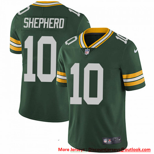 Nike Packers #10 Darrius Shepherd Green Team Color Men's Stitched NFL Vapor Untouchable Limited Jersey Nike Packers #10 Darrius Shepherd Green Team Color Men's Stitched NFL Vapor Untouchable Limited Jersey
