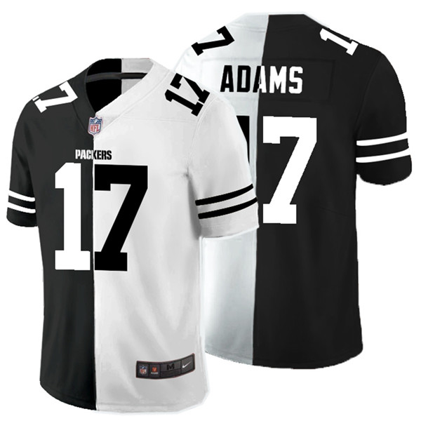 Nike Packers 17 Davante Adams Black And White Split Vapor Untouchable Limited Jersey Nike Packers 17 Davante Adams Black And White Split Vapor Untouchable Limited Jersey