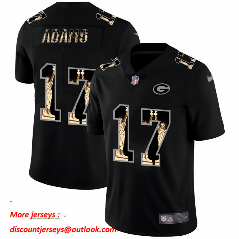 Nike Packers 17 Davante Adams Black Statue Of Liberty Limited Jersey Nike Packers 17 Davante Adams Black Statue Of Liberty Limited Jersey