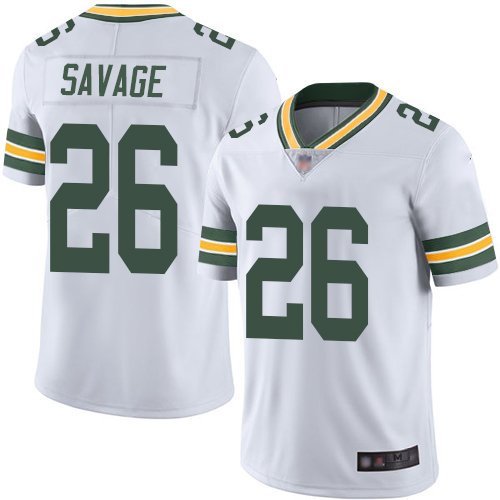 Packers #26 Darnell Savage White Men's Stitched Football Vapor Untouchable Limited Jersey Packers #26 Darnell Savage White Men's Stitched Football Vapor Untouchable Limited Jersey