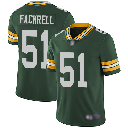 Packers #51 Kyler Fackrell Green Team Color Men's Stitched Football Vapor Untouchable Limited Jersey Packers #51 Kyler Fackrell Green Team Color Men's Stitched Football Vapor Untouchable Limited Jersey