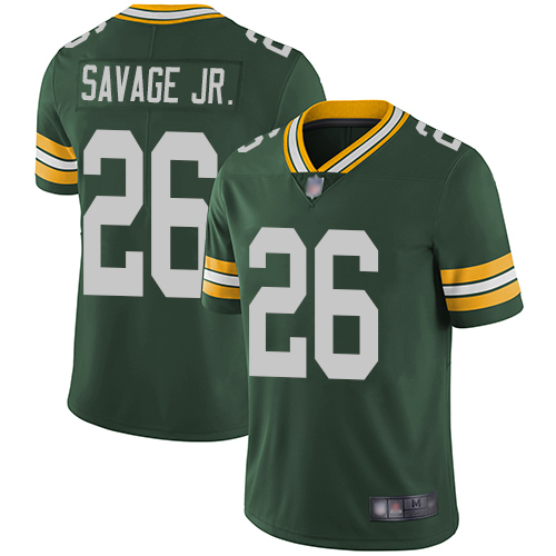 Packers #26 Darnell Savage Jr. Green Team Color Men's Stitched Football Vapor Untouchable Limited Jersey Packers #26 Darnell Savage Jr. Green Team Color Men's Stitched Football Vapor Untouchable Limited Jersey