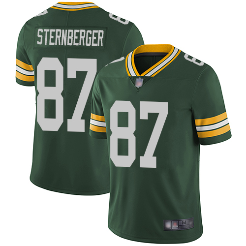 Packers #87 Jace Sternberger Green Team Color Men's Stitched Football Vapor Untouchable Limited Jersey Packers #87 Jace Sternberger Green Team Color Men's Stitched Football Vapor Untouchable Limited Jersey