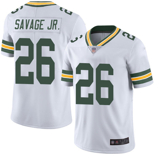 Packers #26 Darnell Savage Jr. White Men's Stitched Football Vapor Untouchable Limited Jersey Packers #26 Darnell Savage Jr. White Men's Stitched Football Vapor Untouchable Limited Jersey